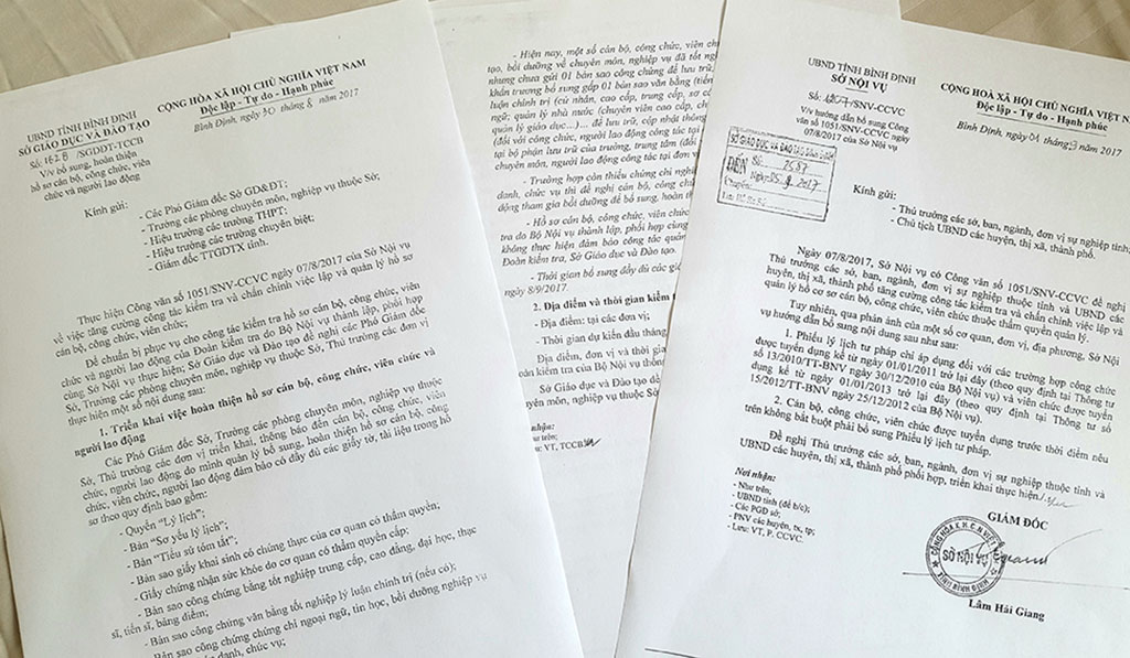 Giáo viên bị yêu cầu làm 19 loại giấy tờ trong 1 tuần - Ảnh 1.