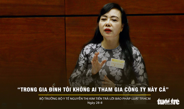 Bộ trưởng Y tế giải thích việc em chồng làm lãnh đạo VN Pharma - Ảnh 4. Bộ trưởng Y tế giải thích việc em chồng làm lãnh đạo VN Pharma - Ảnh 4.