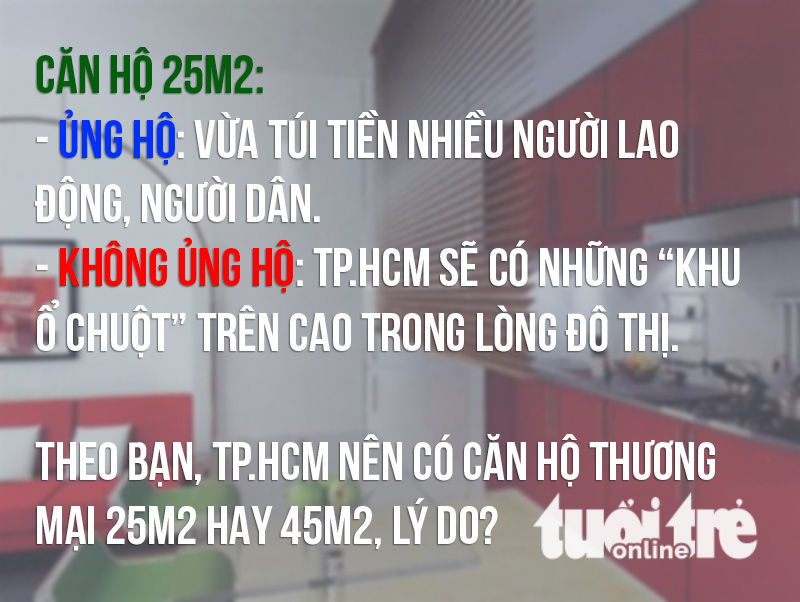 Nên chọn căn hộ thương mại ở TP.HCM 25m2 hay 45m2? - Ảnh 3. Nên chọn căn hộ thương mại ở TP.HCM 25m2 hay 45m2? - Ảnh 3.