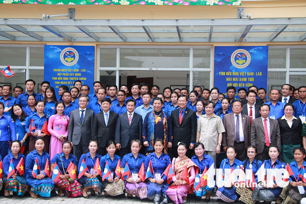 Thanh niên Việt - Lào chung tay xây đắp mối quan hệ đặc biệt - Ảnh 2. Thanh niên Việt - Lào chung tay xây đắp mối quan hệ đặc biệt - Ảnh 2.