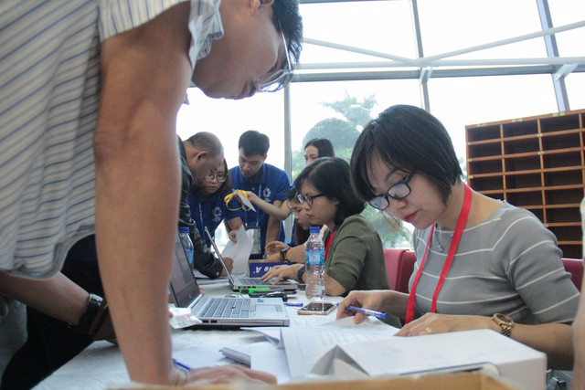 Vào đại bản doanh nơi 3.000 nhà báo tác nghiệp APEC - Ảnh 10. Vào đại bản doanh nơi 3.000 nhà báo tác nghiệp APEC - Ảnh 10.