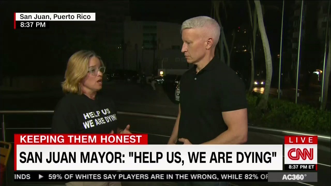 Xin thêm viện trợ, quan chức Puerto Rico bị ông Trump chỉ trích - Ảnh 2. Xin thêm viện trợ, quan chức Puerto Rico bị ông Trump chỉ trích - Ảnh 2.