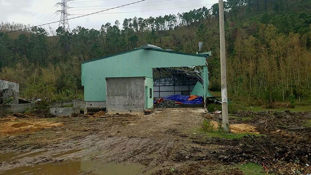 Sau bão, phát hiện cả kho hóa chất Trung Quốc bỏ hoang - Ảnh 1. Sau bão, phát hiện cả kho hóa chất Trung Quốc bỏ hoang - Ảnh 1.