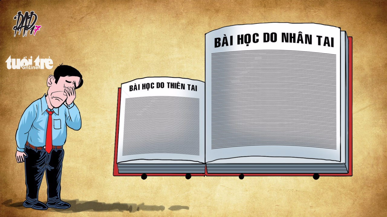 Dân chết vì bão lũ, lỗi đâu phải tại ông trời - Ảnh 1. Dân chết vì bão lũ, lỗi đâu phải tại ông trời - Ảnh 1.