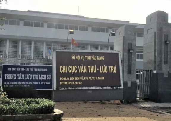 Chi cục Văn thư - lưu trữ Hậu Giang có dấu hiệu lập quỹ trái phép - Ảnh 1. Chi cục Văn thư - lưu trữ Hậu Giang có dấu hiệu lập quỹ trái phép - Ảnh 1.