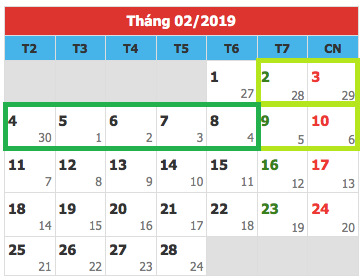 Người lao động sẽ nghỉ 9 ngày Tết Kỷ Hợi - Ảnh 1. Người lao động sẽ nghỉ 9 ngày Tết Kỷ Hợi - Ảnh 1.