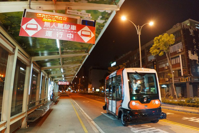 Đài Loan nuôi mộng về xe buýt điện tự lái - Ảnh 1.