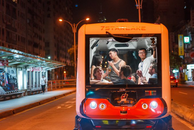 Đài Loan nuôi mộng về xe buýt điện tự lái - Ảnh 2.
