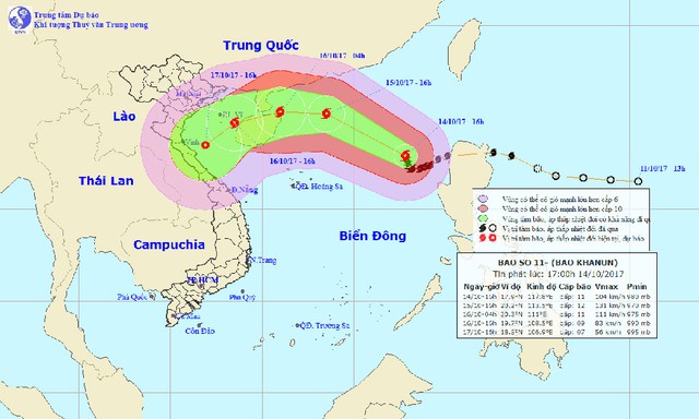 Bão số 11 có thể đổi hướng do không khí lạnh - Ảnh 1. Bão số 11 có thể đổi hướng do không khí lạnh - Ảnh 1.