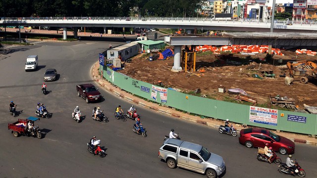 Đầu năm 2018, làm nhánh cầu vượt 3 vòng xoay Nguyễn Kiệm - Ảnh 1. Đầu năm 2018, làm nhánh cầu vượt 3 vòng xoay Nguyễn Kiệm - Ảnh 1.