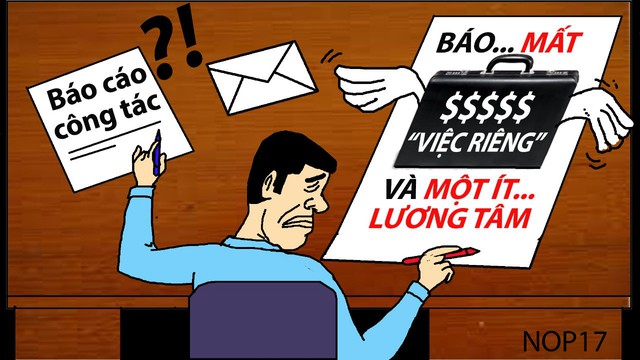 Chỉ có đồng tiền bất minh mới... tai họa - Ảnh 1. Chỉ có đồng tiền bất minh mới... tai họa - Ảnh 1.