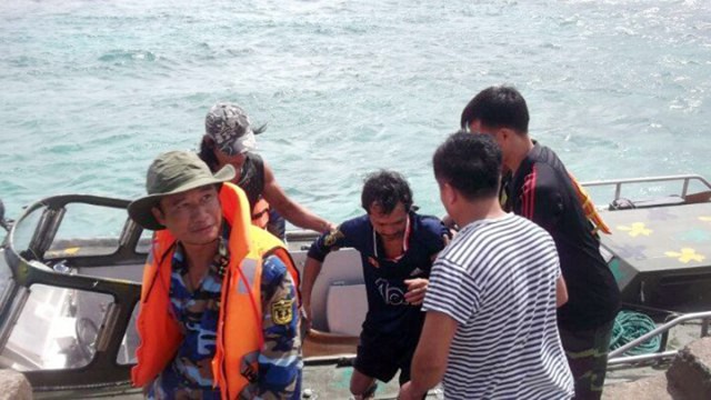 Đảo Phan Vinh, Trường Sa, cấp cứu ngư dân bị tàu lạ bắn - Ảnh 1. Đảo Phan Vinh, Trường Sa, cấp cứu ngư dân bị tàu lạ bắn - Ảnh 1.