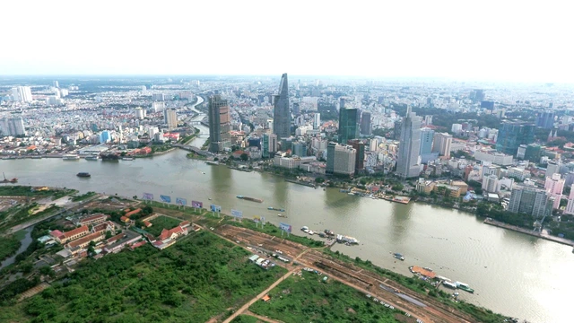 Đổi 11 lô đất trong khu đô thị Thủ Thiêm để xây cầu Thủ Thiêm 4 - Ảnh 1. Đổi 11 lô đất trong khu đô thị Thủ Thiêm để xây cầu Thủ Thiêm 4 - Ảnh 1.