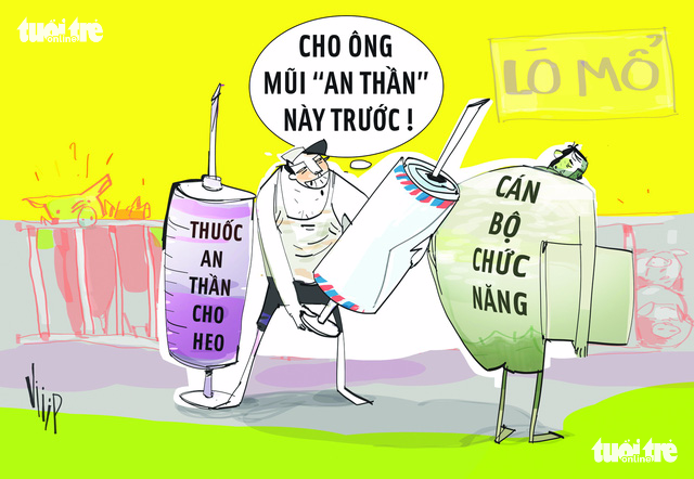 Heo an thần - Ảnh 3. Heo an thần - Ảnh 3.