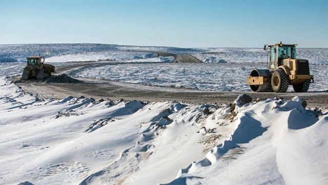 Canada khánh thành tuyến đường cao tốc đầu tiên tới Bắc Cực - Ảnh 1. Canada khánh thành tuyến đường cao tốc đầu tiên tới Bắc Cực - Ảnh 1.