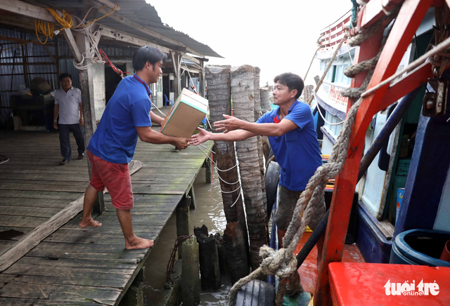 Nhiều tàu cá vào vùng biển Thái Lan, Malaysia xin tránh bão - Ảnh 8. Nhiều tàu cá vào vùng biển Thái Lan, Malaysia xin tránh bão - Ảnh 8.