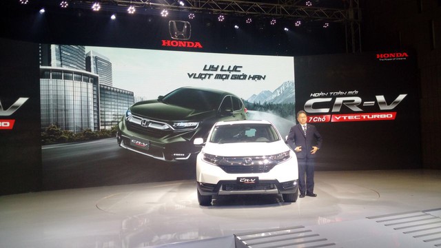 Honda CR-V đời mới ra mắt khách hàng Việt - Ảnh 1. Honda CR-V đời mới ra mắt khách hàng Việt - Ảnh 1.