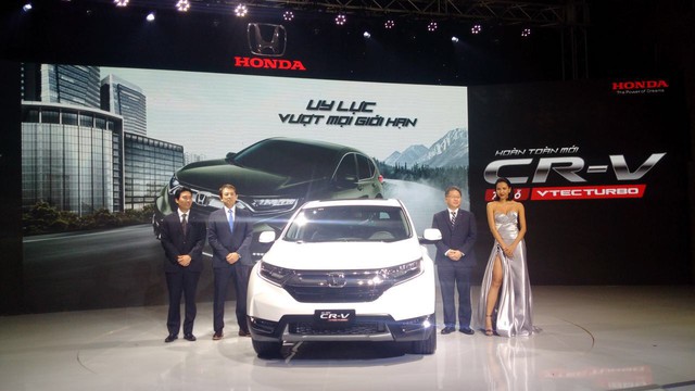 Honda CR-V đời mới ra mắt khách hàng Việt - Ảnh 2. Honda CR-V đời mới ra mắt khách hàng Việt - Ảnh 2.