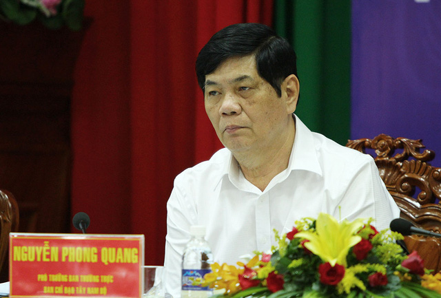 Đề nghị Ban Bí thư xem xét thi hành kỷ luật ông Nguyễn Phong Quang - Ảnh 1. Đề nghị Ban Bí thư xem xét thi hành kỷ luật ông Nguyễn Phong Quang - Ảnh 1.