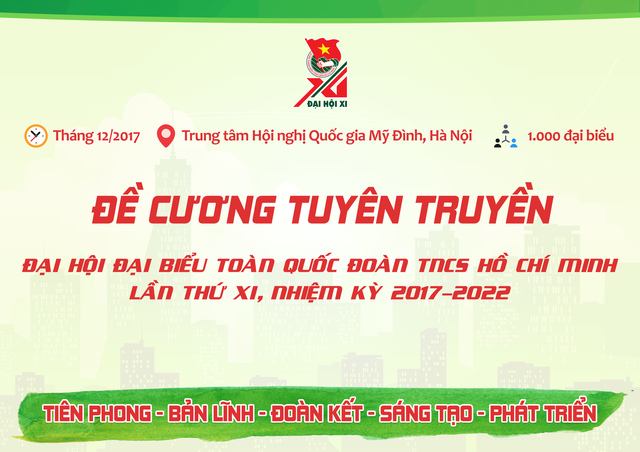 Đại hội Đoàn toàn quốc lần thứ 11, có gì mới? - Ảnh 1. Đại hội Đoàn toàn quốc lần thứ 11, có gì mới? - Ảnh 1.