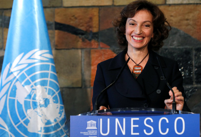 Tân tổng giám đốc UNESCO sẽ kêu gọi Mỹ, Israel ở lại - Ảnh 1. Tân tổng giám đốc UNESCO sẽ kêu gọi Mỹ, Israel ở lại - Ảnh 1.