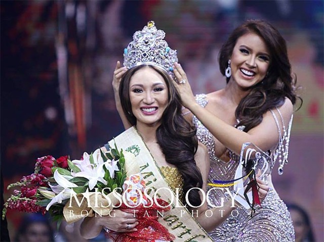 Philippines đăng quang Hoa hậu Trái đất, Hà Thu vào top 16 - Ảnh 1. Philippines đăng quang Hoa hậu Trái đất, Hà Thu vào top 16 - Ảnh 1.