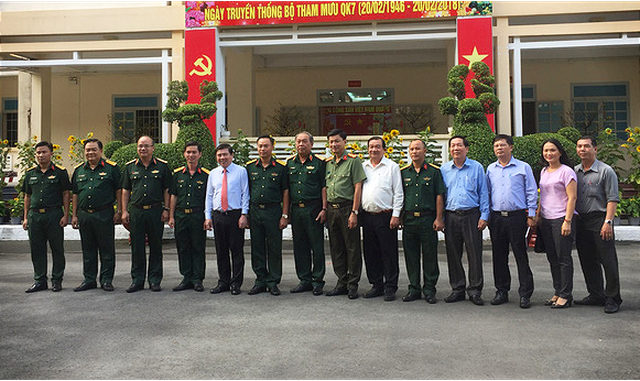 Chủ tịch UBND TP.HCM thăm, chúc tết lực lượng vũ trang - Ảnh 1. Chủ tịch UBND TP.HCM thăm, chúc tết lực lượng vũ trang - Ảnh 1.