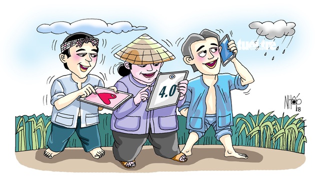 4.0 của Cu Rơm - Ảnh 1. 4.0 của Cu Rơm - Ảnh 1.