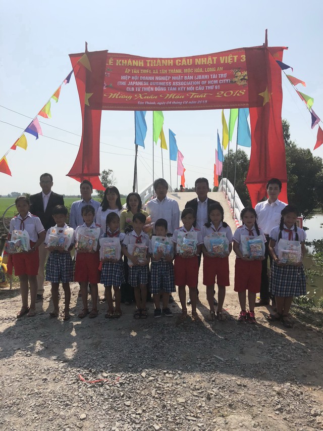 Khánh thành cầu Nhật - Việt 3 - Ảnh 1. Khánh thành cầu Nhật - Việt 3 - Ảnh 1.