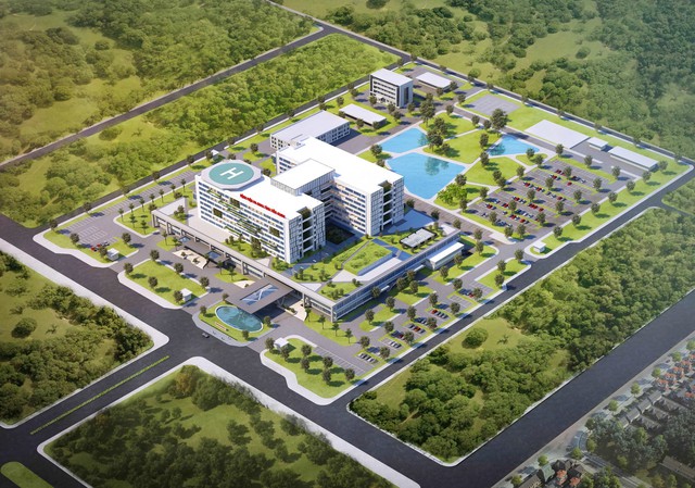 Xây dựng bệnh viện có bãi đỗ trực thăng tại Tiền Giang - Ảnh 2. Xây dựng bệnh viện có bãi đỗ trực thăng tại Tiền Giang - Ảnh 2.