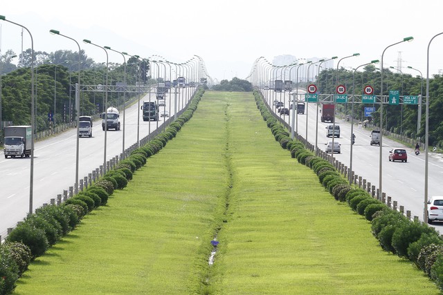 Hà Nội tổ chức lại giao thông trên đại lộ Thăng Long - Ảnh 1. Hà Nội tổ chức lại giao thông trên đại lộ Thăng Long - Ảnh 1.