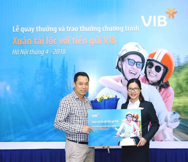 Gần 1.000 khách hàng trúng vàng khi gửi tiền tại VIB - Ảnh 1. Gần 1.000 khách hàng trúng vàng khi gửi tiền tại VIB - Ảnh 1.