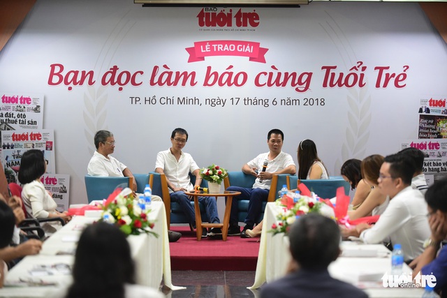 Tuổi Trẻ vinh danh những bạn đọc cùng làm báo - Ảnh 4. Tuổi Trẻ vinh danh những bạn đọc cùng làm báo - Ảnh 4.