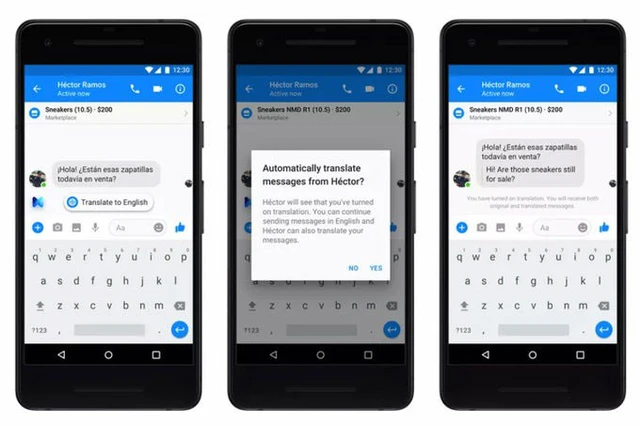 Facebook Messenger sắp ra mắt tính năng dịch tin nhắn - Ảnh 1. Facebook Messenger sắp ra mắt tính năng dịch tin nhắn - Ảnh 1.
