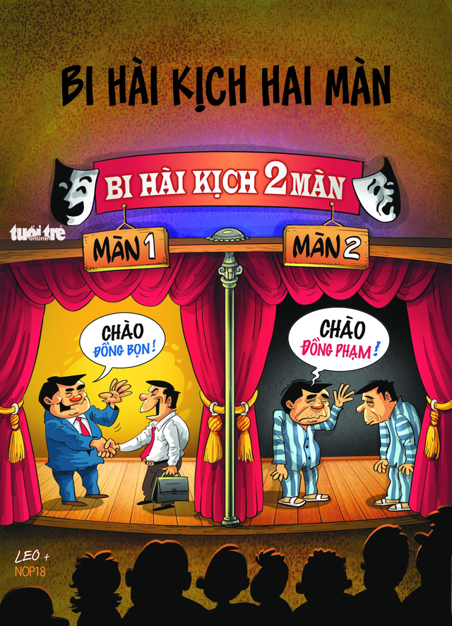 Bi hài kịch hai màn - Ảnh 1. Bi hài kịch hai màn - Ảnh 1.