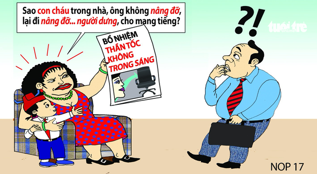 Không bồ nhí bất thành quan chức - Ảnh 1. Không bồ nhí bất thành quan chức - Ảnh 1.