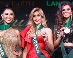 Hà Thu lại giành huy chương đồng tại Hoa hậu Trái đất 2017