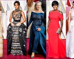 10 bộ váy Oscar được &quot;săn lùng&quot; nhiều nhất trên mạng năm 2017