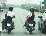 Triệu tập nhóm rước dâu ‘đầu trần’, chặn ôtô trên quốc lộ