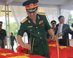 Truy điệu 21 hài cốt liệt sĩ Việt Nam hi sinh tại Lào