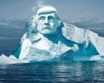Tạc tượng ông Trump lên băng Bắc Cực để… đánh thức nhân loại