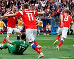 Nga đè bẹp Saudi Arabia 5-0 ở trận khai mạc World Cup 2018