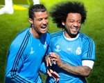 Clip về hình ảnh hài hước của đôi bạn thân Cristiano Ronaldo và Marcelo
