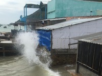 Gió mạnh dần, Kiên Giang sơ tán dân tránh bão Tembin