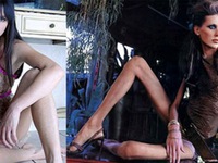 Siêu ốm như Kate Moss vẫn lên bìa British Vogue 34 lần