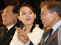 Hàn Quốc tốn hơn 5 tỉ đồng đón em gái Kim Jong Un