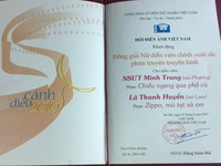NSƯT Minh Trang không bị gọi tên nhầm ở giải Cánh Diều