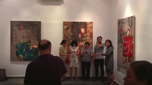 Những phụ nữ phóng khoáng trong tranh Nguyễn Minh Nam