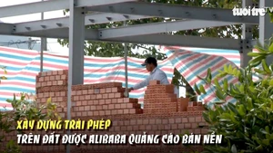 Xây dựng trái phép trên đất được Alibaba quảng cáo bán nền
