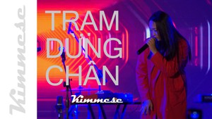 Kimmese hát live Trạm dừng chân, trước khi tung MV chính thức